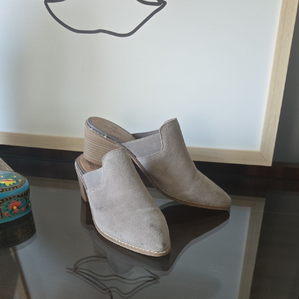 Susina Taupe Mules